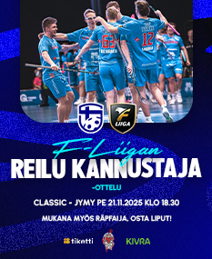 Boksi / F-Liiga - Hyvä kannustaja kampanja